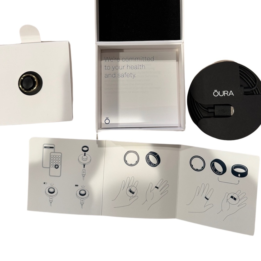 Oura Ring Gen3 Horizon Gold US6 Set